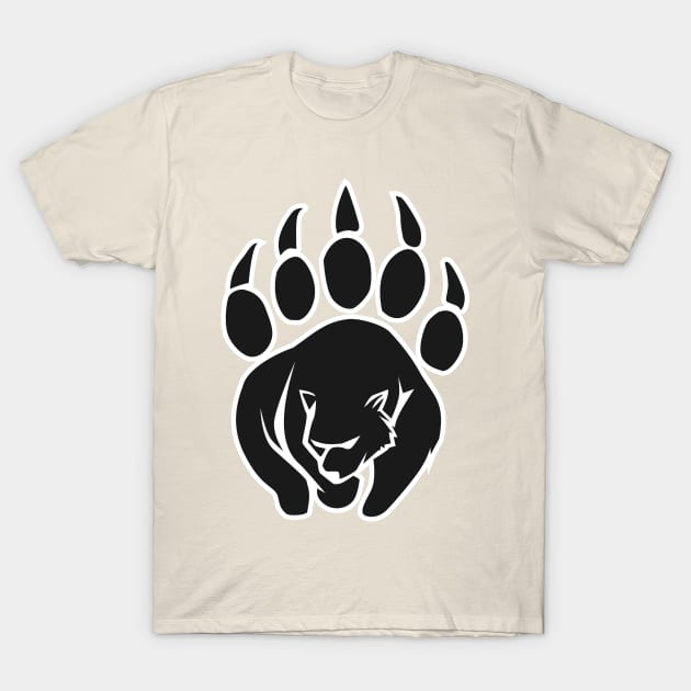 Grizzly bear paw T-Shirt by keenkei